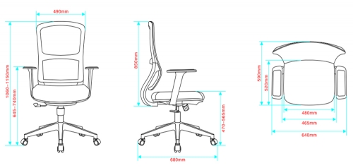 Ghế lưới LM159B